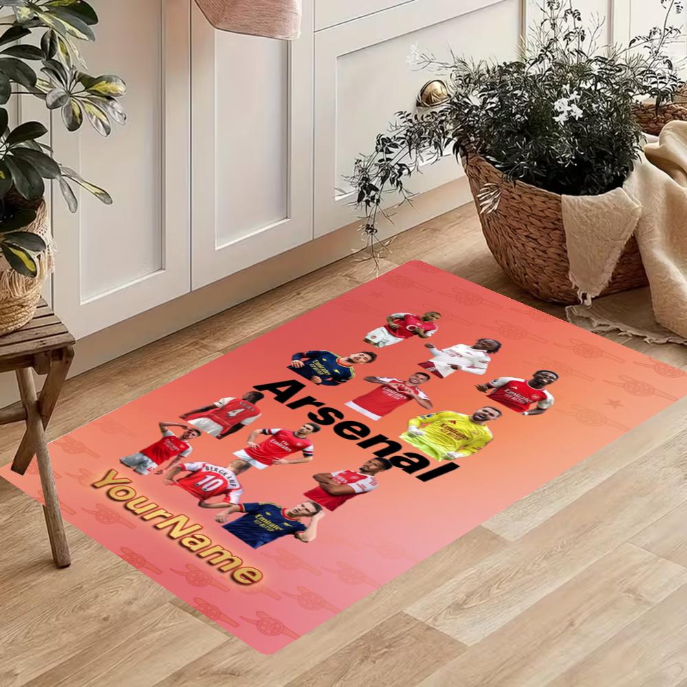 Arsenal Customize Your Name Kitchen Rug Runner Rug Laundry Mat Hallway Entryway The Best Gift Choice