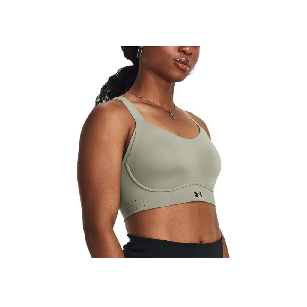 Under Armour Uplift Solid Logo Sports Bra Women underwear Forest-Green 1376866-504