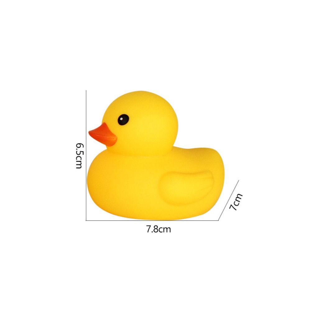 with Squeeze Sound Yellow Duck Baby Bath Toys Float Little Yellow Duck Water Toy  Fun Gifts