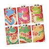 6pcs Blessing New Year Money Envelopes Chinese Style Red Packet Lucky Red Pockets  Spring Festival