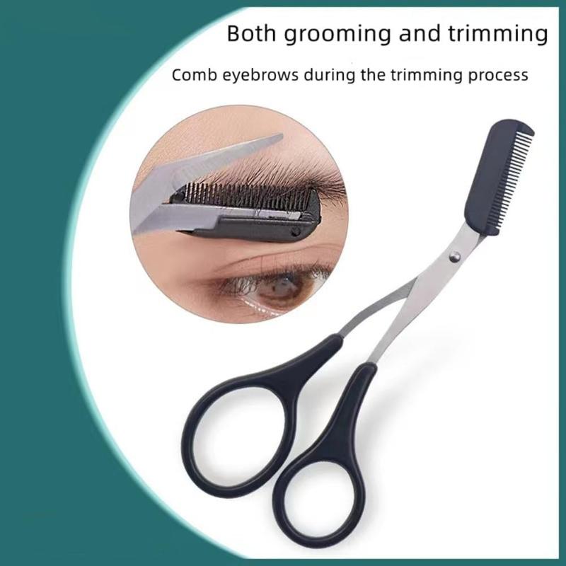 Xiaomi Eyebrow Trimmer Scissors Eyebrows Scissors with Comb Eyebrows Grooming Tool Designed Specifically for Women Makeup Tools