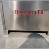 Stainless Steel Floor-Standing Fire Extinguisher Box
