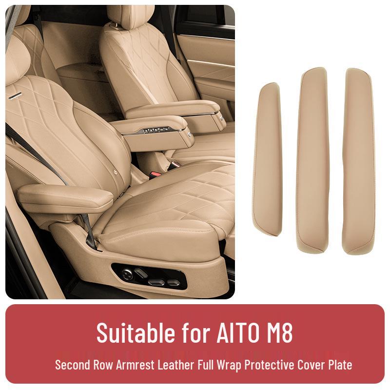 AITO M7/M8/M9 Second Row Armrest Protective Cover - Car Interior Accessory