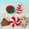 Charming Christmas Tree Plush Doll With Colorful Candy Design For Holiday Cheer