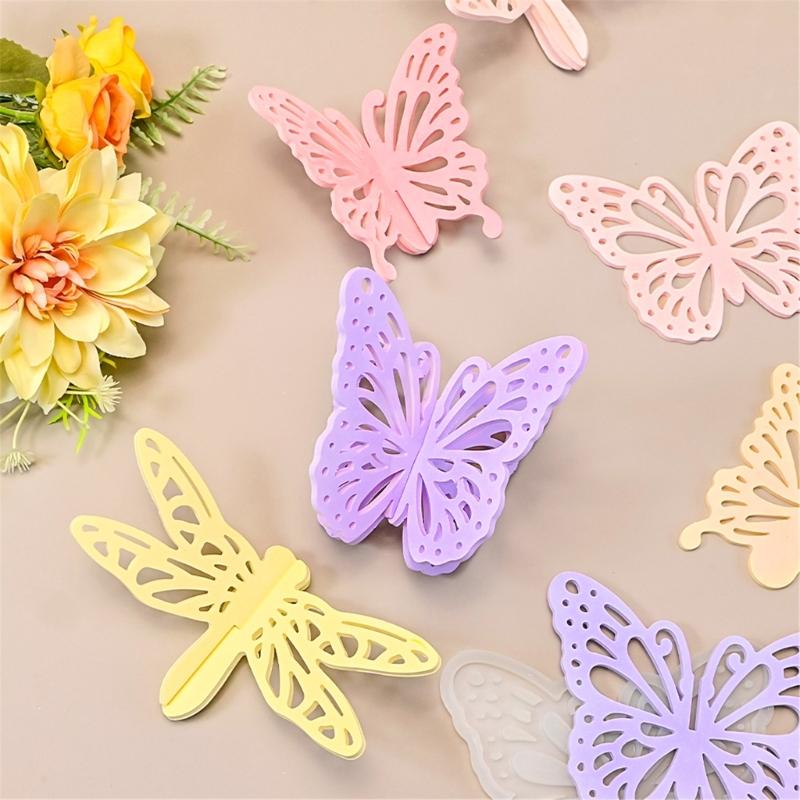Food Grade Silicone Hollow Butterfly Incenses Holder Mold Incenses Pendant Crafting Mold For DIY Craft Home Decors