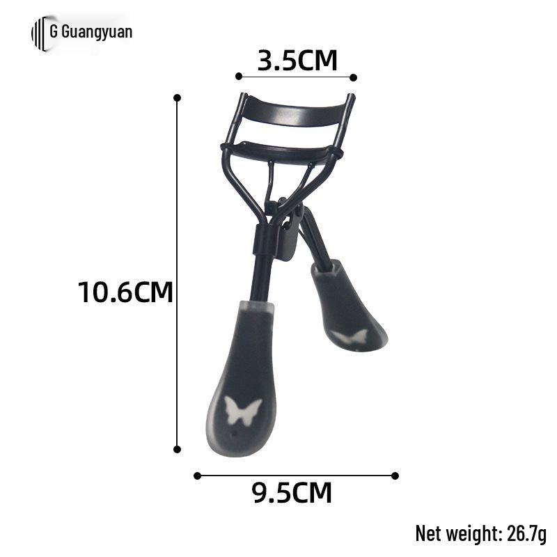 

Beginner-Friendly Wide-Angle Sunflower Eyelash Curler with Comb - Portable Non-Pinching Beauty Tool