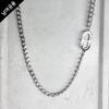 Glory_Arden [Unisex] Surgical Steel Buckle Bold Necklace / Ghmn-333