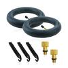 Replacement Tire Tube Set for Gstage Air Buggy and Other Strollers, 8-inch, 8-1/2 X 2, 10-inch, Etc. (AB0289) (8-inch, Set of 2)