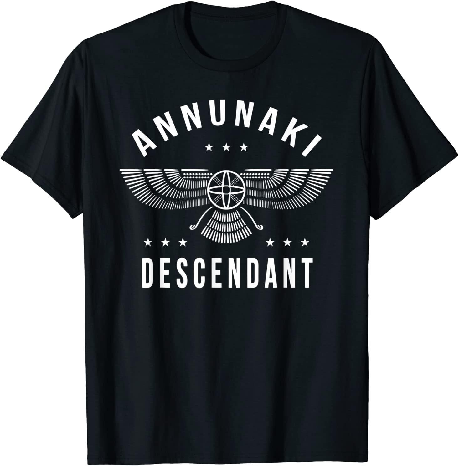 Annunaki Descendant - Sumerian Alien Gods T-Shirt Size S-5XL XXL