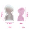 DIY Abstract Face Silicone Mold Handmade Aroma Candle Plaster Resin Ornament Female Face Molds Soap Candle Making Supplies