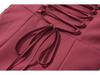 European Spring 2026: Women's Pure Color Spaghetti Strap Slit Dress