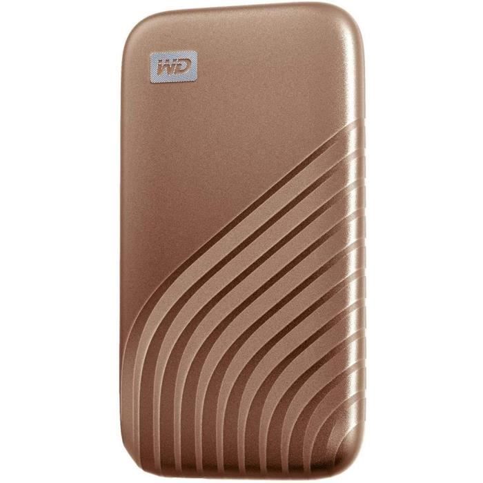WD My Passport™ - SSD Externe - 1To - USB-C - Rose Gold (WDBAGF0010BGD-WESN)