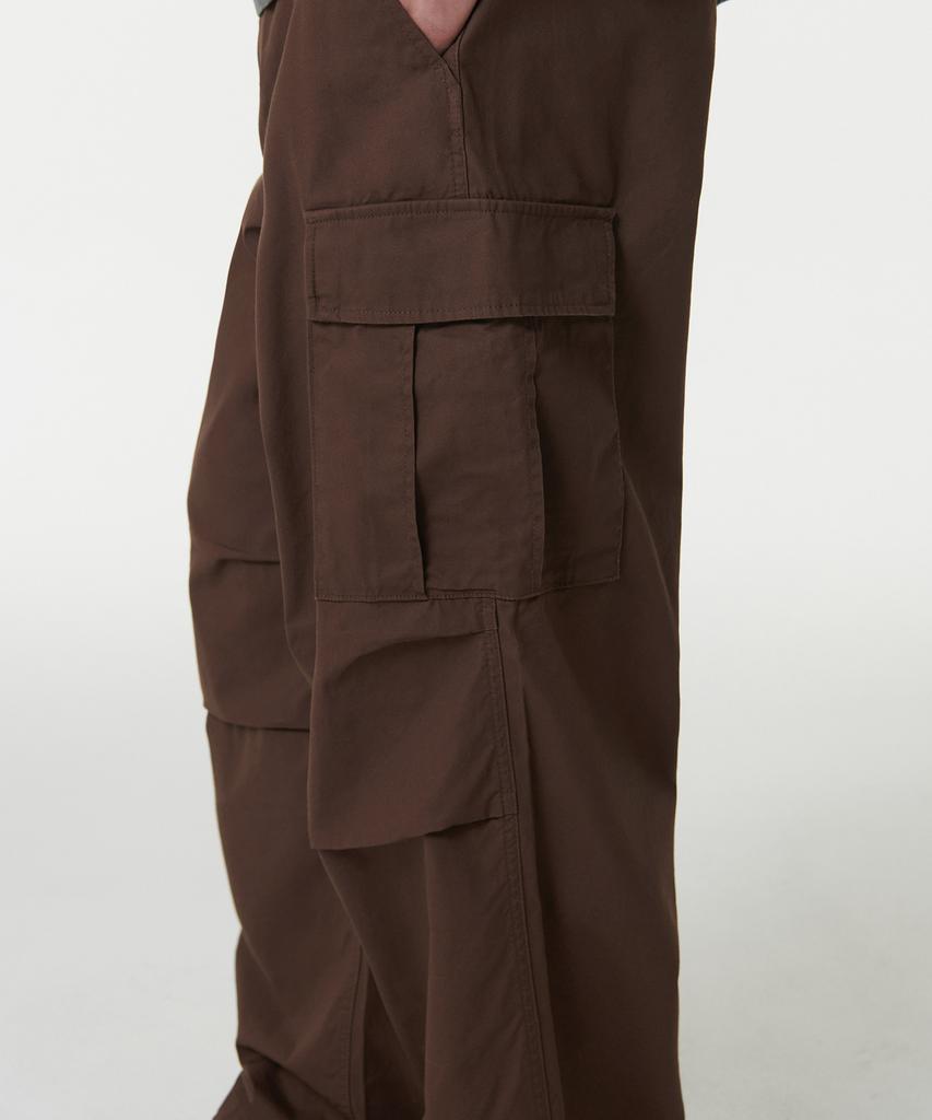 MUSINSA STANDARD Cotton Parachute Cargo Pants [Baroque Brown]