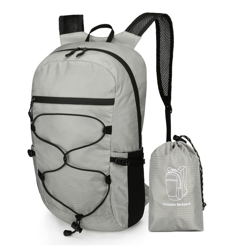Foldable Backpack, Waterproof Mountaineering Bag, Casual Outdoor Large Capacity Travel Backpack