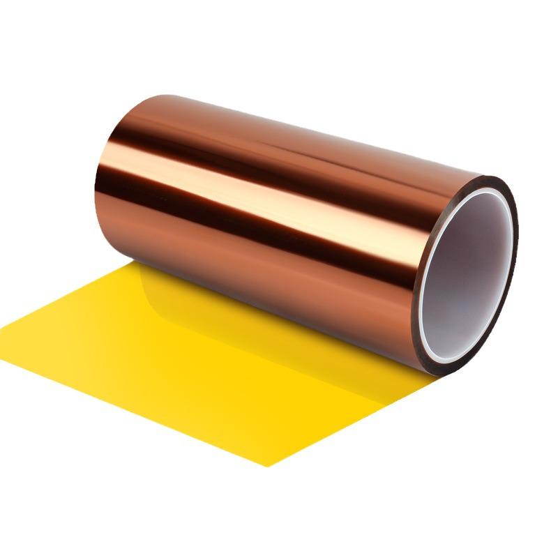 Gold Finger High-Temp Brown Polyimide Tape: 3D Thermal Transfer Insulating Adhesive for Ultra Heat Resistance.