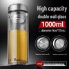 ShuFu Double-Wall Glass Tea Infuser Bottle