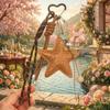 Lady's Fashion Five-Pointed Star Bag Pendant Car Dopamine Matching Hand Gift Hanging Rope Accessories Bag Charm