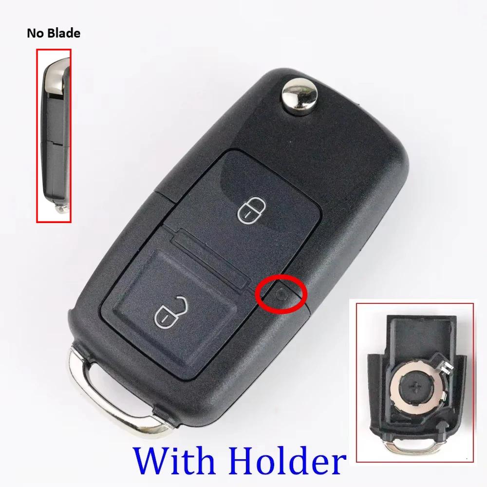 blsh7 2 3 Bottons Upgrade Car Key Fob Case Shell Housing for For Volkswagen for Vw Jetta Golf Polo Passat Beetle for Skoda for Seat B5
