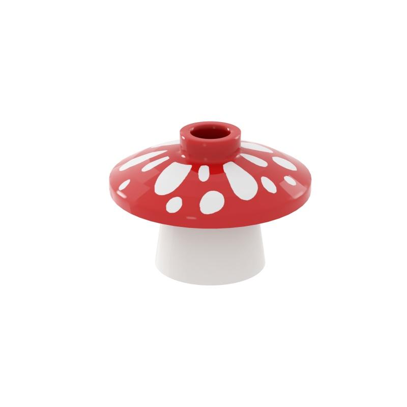 High-Quality 3/20/50Pcs High-Quality Mushroom High-Quality Food High-Quality Fruit High-Quality Tool High-Quality Building High-Quality Blocks 3PCS красный