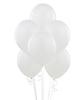 Pastel Balloons 12 Inches 10 Pcs.  White