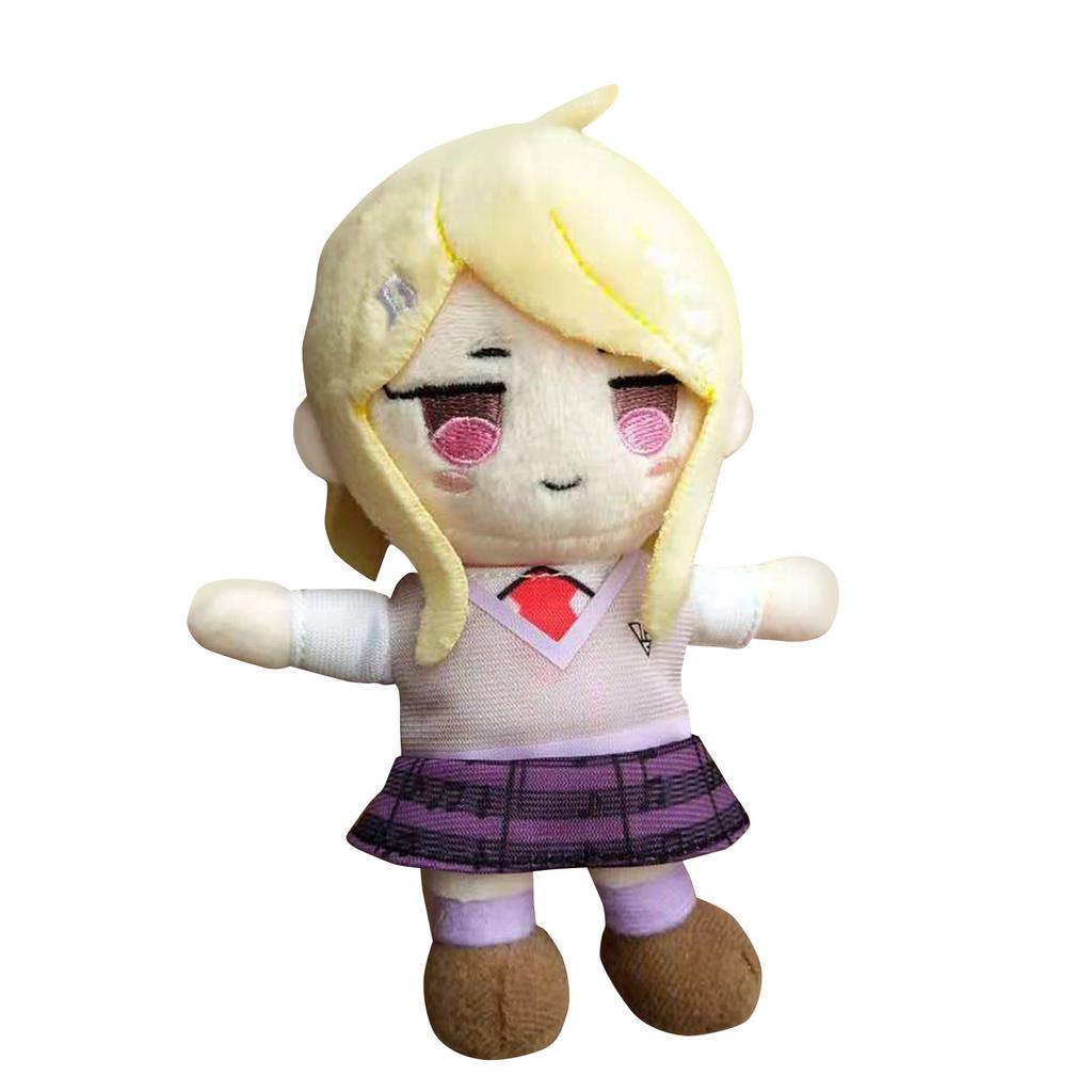 9 Style New Anime Plush Doll Keyring Kokichi Oma Kaito Momota Harukawa Maki Keychain Soft Figure Backpack Pendant Keychain Fans
