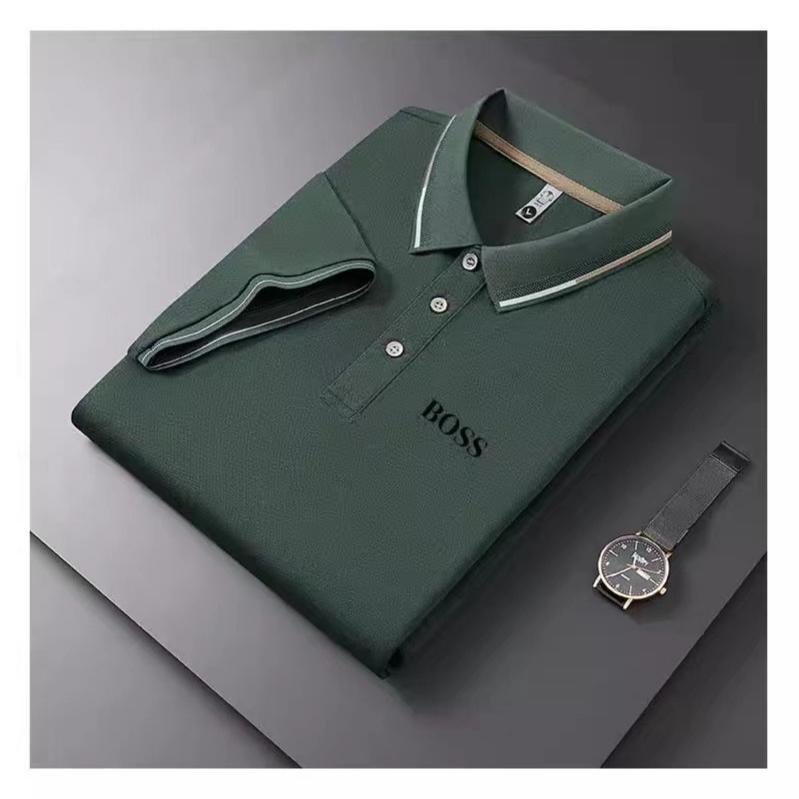 STORN New Men's Business Casual Short Sleeved Polo Shirt