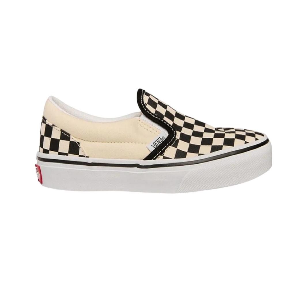 Vans Scarpe slip-on classiche a scacchi per bambini