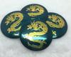 ATC1 4pcs 56mm 60mm 65mm Dragon or F1 RACING Patter 3D Stereo Aluminum Wheel Hub Caps Cover Emblem Badge Decal Stickers Car DIY