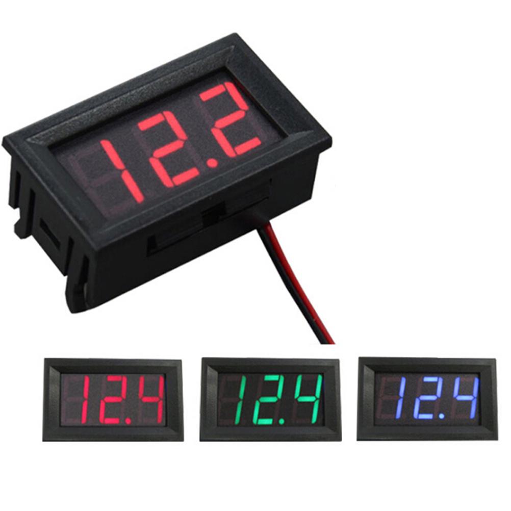 Auto Car Mini Voltmeter Tester Digital Voltage Test Battery Dc 0-30V