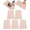 Tattoo Practice Skin Semi Permanent Rounded Pink Lengthened Blank Tattoo Eyebrow Lip Tattoo Silicone Practice Skin