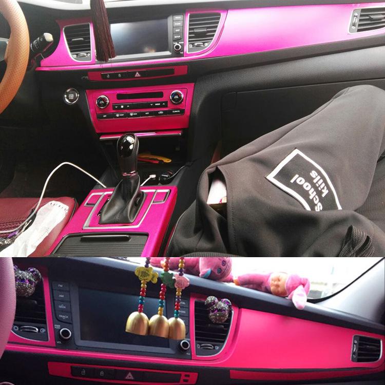 Hyundai Mistra 2014-2019 Наклейка-обертка из углеродного волокна для интерьера, накладка на рычаг переключения передач