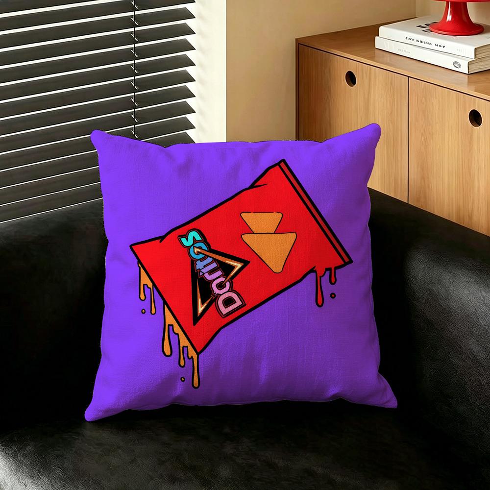 Food DDoritos Cushion Cover Creative  Pillowcases for Interior Decoration Office Living Room Home Car Hot