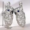 European and American Fashionable Women's Simple and Personalized Parrot Earrings, Creative, Sweet and High-end Ear Rings