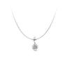 Pandora Love Pendant Cubic Zirconia Necklace Men and Women Couple Style Silver 398688C01-50