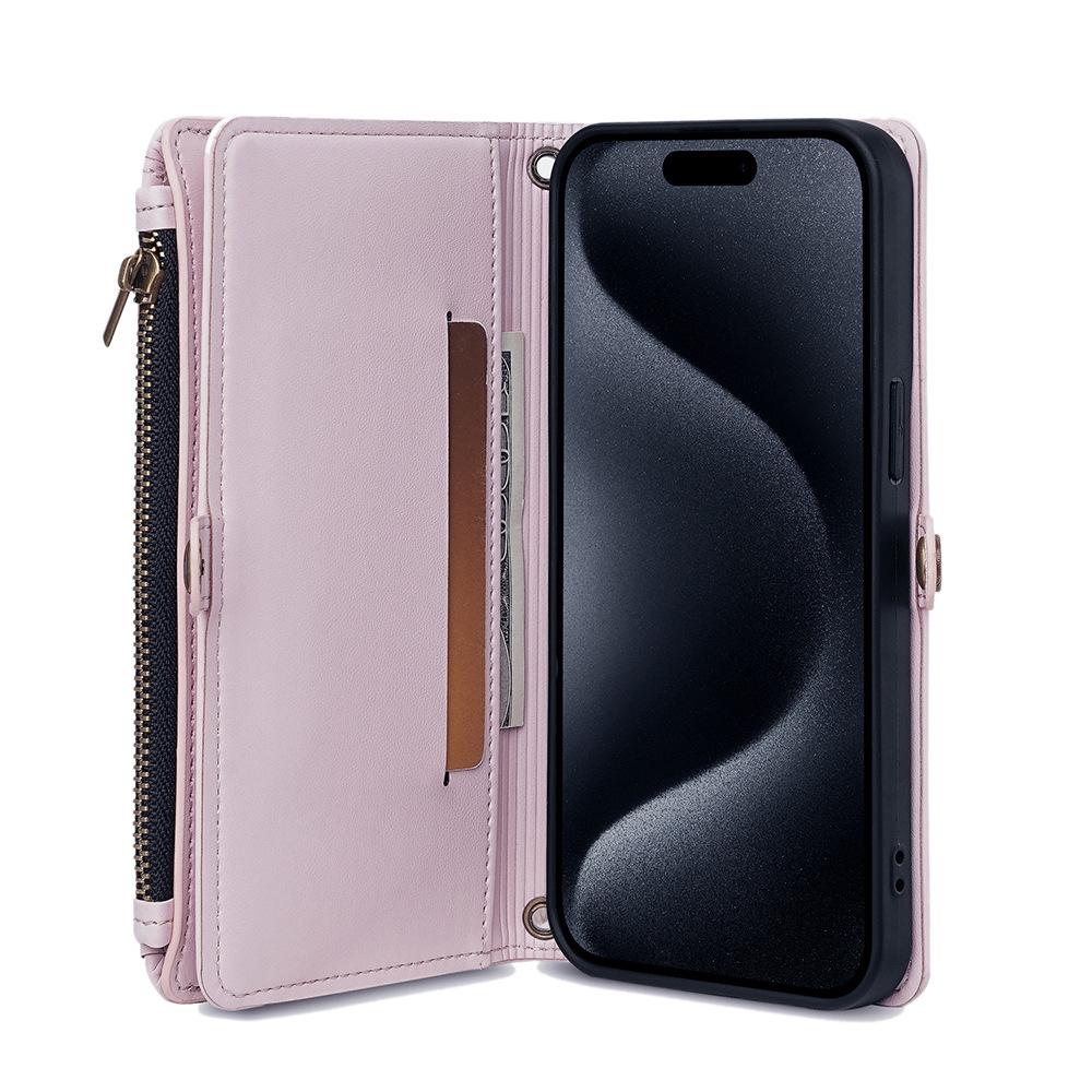 Samsung S26/S24 Plus Wallet Leather Phone Case & S8 Flip Leather Shell