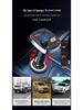 F07 Car Charger with Bluetooth MP3 Player, Digital Display, FM Transmitter, and Dual USB Ports