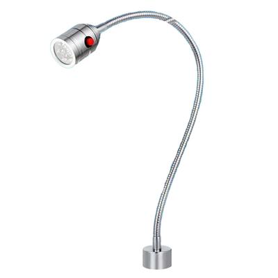 Gooseneck LED Work Light 5W 24V Tube Length 500mm Magnetic Base Tool Lamp for Work Bench Repairing