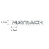 for MERCEDES BENZ Maybach Applicable Engine Base Badge Wheel Cap Steering Logo Shell Sticker Seat Sticker Car Body Side Letter1 boi3