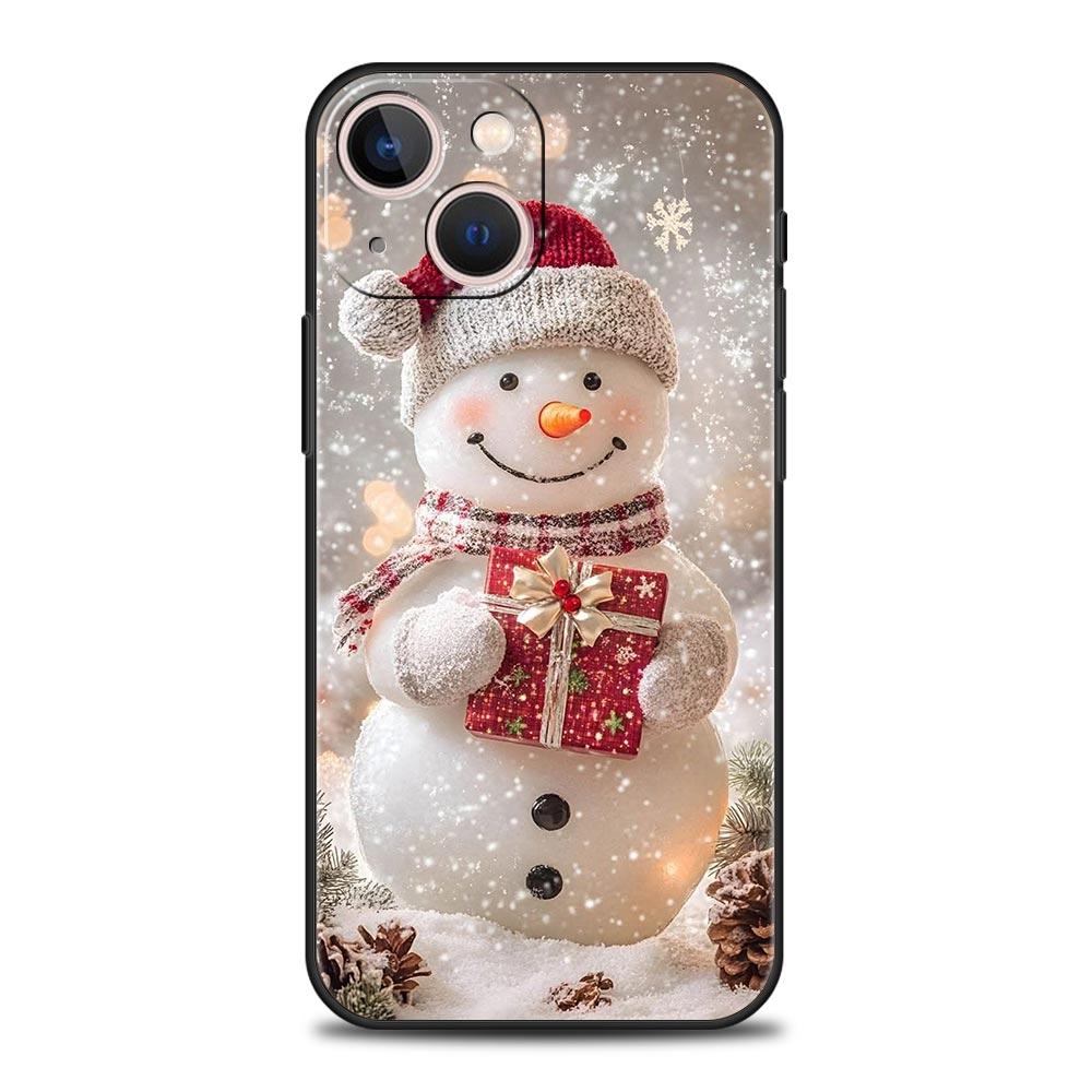 Weihnachtsmann Handyhülle Cover für iPhone 17 16 15 14 13 12 Pro Max 11 Pro Max 17 AIR Plus Stoßfest Weiche TPU Hülle Fundas