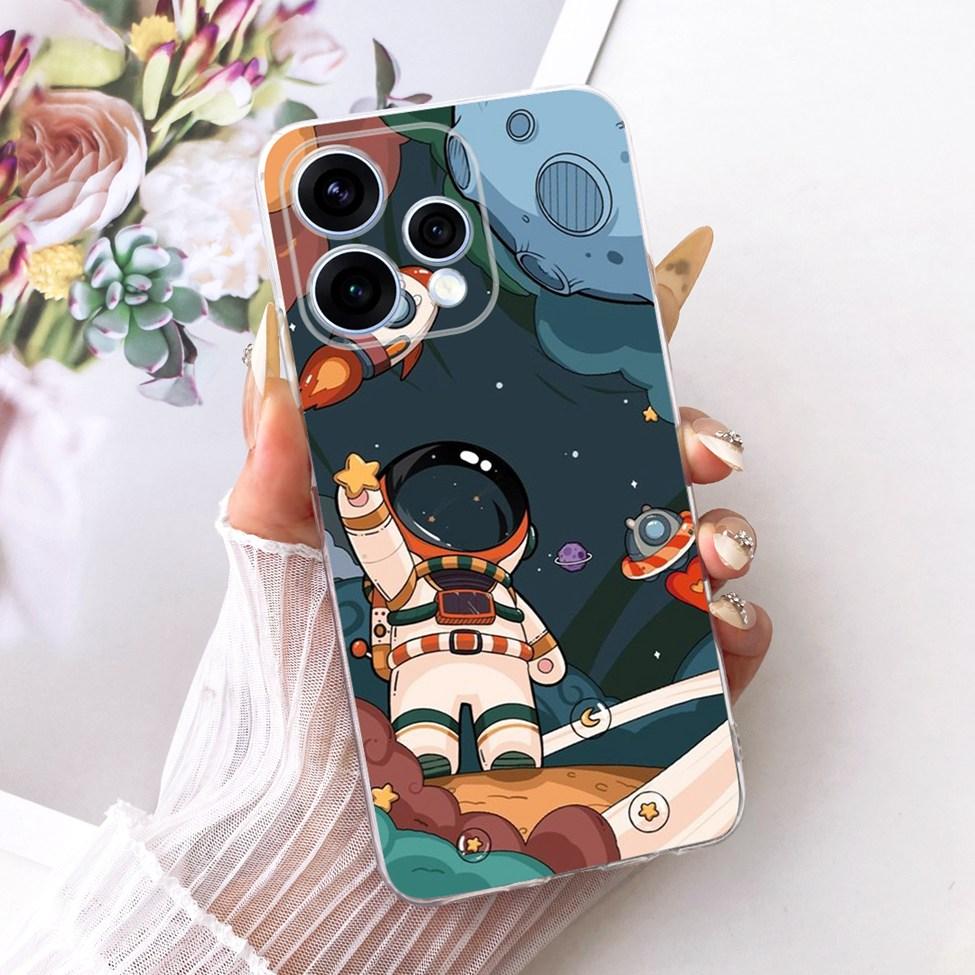 Transparent For Oppo Reno15 Cover Luxury Cute Cat Fashion Butterfly Cool Painted Bumper Casing For Oppo Reno15 5G CPH2825 Case