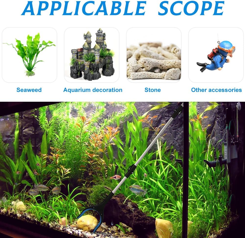 43" Tutucu Uzatıcı Alet, Yaşlılar İçin Ekstra Uzun Tutucular, Mıknatıslı Hafif Pratik Çöp Kapıcı Tutucu, Kol Uzatma