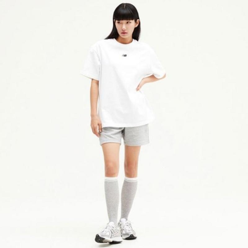 New Balance Women S Single meSh 4 Inch ShortS Nbnve2w002 Ac