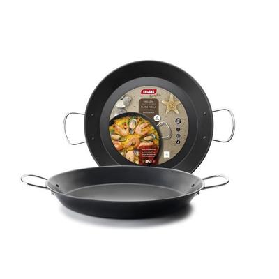 IBILI - Inducta Paella Pan, 28 Cm, Steel, Non-stick, 2 Portions