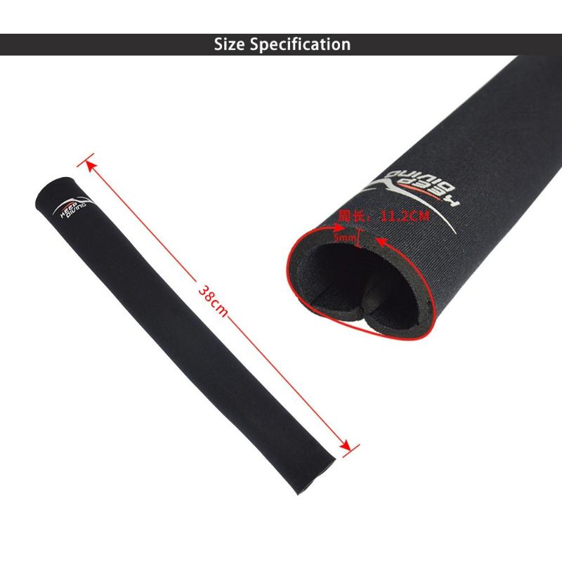 Scubas Diving Crotch Strap Cover Webbing Soft Pad Sleeve For Bcd Drysuit Harness Crotch Strap Cover 5Mm Webbing Soft Pad Sleeve