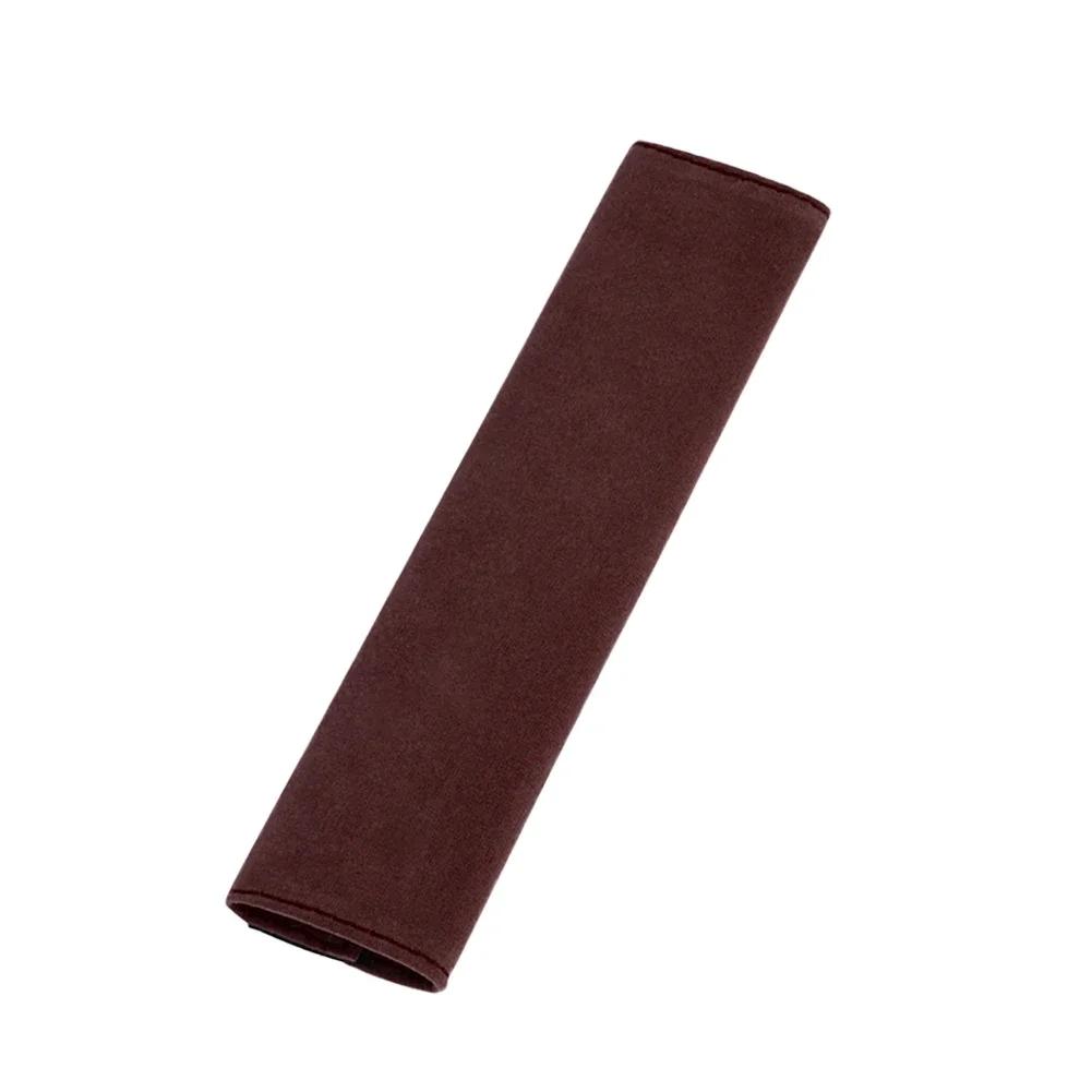Comfortable Auto Seat Belt Cover Leather Suede Car Seat Belt Shoulder Cover Car Styling Interior Seat Belt Cover Accessories