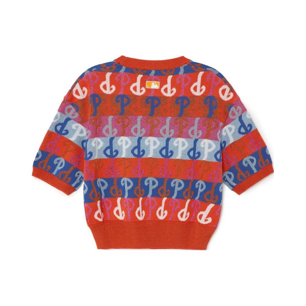 New MLB Philadelphia Philadelphia Team Knitwear Women's Red 3FKPM0131-10ORS