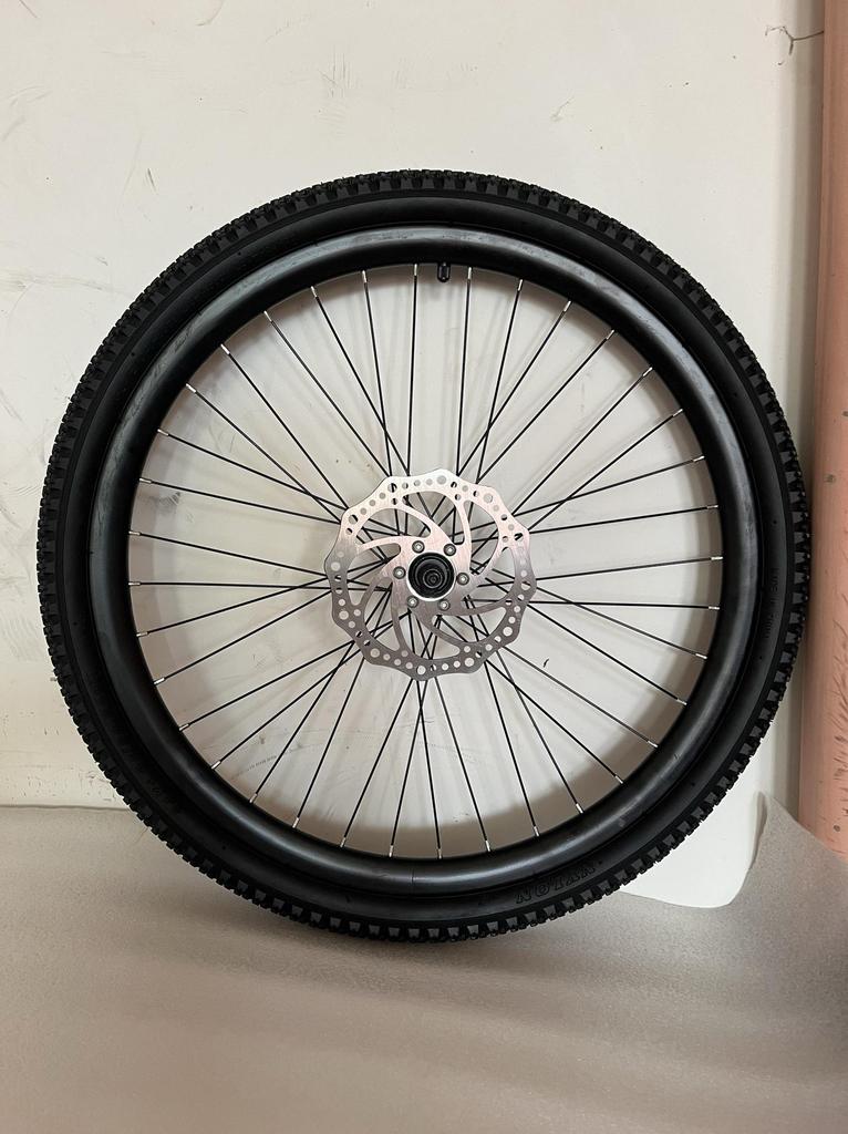 All-Aluminum Bicycle Wheelset - Front & Rear Rims, Inch Size Accessories