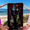 Five Nights at Freddy's Druck Strandtuch, Vielseitiges Leichtes Saugfähiges Strandtuch für Pool Surfen Yoga Badezimmer, Perfektes Geburtstags-Urlaubsgeschenk
