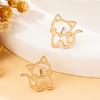 Women's  Earrings Cute Animal Cat Earrings Suitable for Daily Wear and Gift Giving