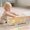 Wooden Educational Car Shape Sorting With Multipurpose Blocks For Early Learning Kids
